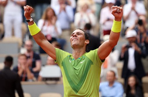 Rafael Nadal ist der unangefochtene Sandplatzkönig. Foto: AFP/THOMAS SAMSON