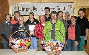 Bei den Kleintierzüchtern Oberkollbach  wurden treue Mitglieder ausgezeichnet.. Foto: Kraushaar Foto: Schwarzwälder-Bote