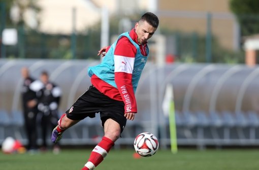 Vedad Ibisevic hätte im Sommer vom VfB Stuttgart nach England wechseln können. Foto: Pressefoto Baumann