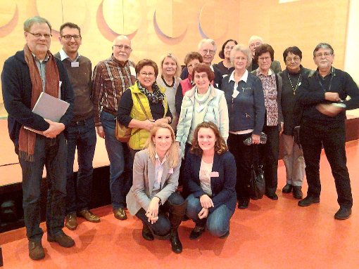 Eine Gruppe aus Mönchweiler war zu Gast beim Projektabschluss SONIA in Stuttgart.  Foto: Hettich-Marull Foto: Schwarzwälder-Bote