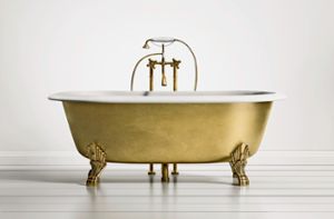 Es soll Leute geben, die von goldenen Wasserhähnen in opulent eingerichteten Nasszellen träumen. Eigentlich ungehörig, oder? Foto: Michael - stock.adobe.com/Michael
