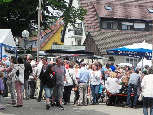 Besucher aus der ganzen Region kamen am Wochenende zum Dorffest in Loßburg. Fotos: Haubold Foto: Schwarzwälder Bote