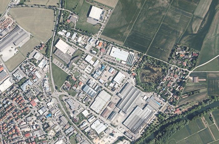 Rottenburg von oben: Entwicklung im Gewerbegebiet Siebenlinden nicht zu Ende