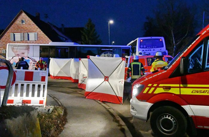 Schock an der Fasnet: Warum überrollte der Bus den 68-jährigen Fahrer in Rottenburg?