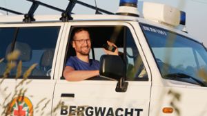Stefan Schwarz engagiert sich bei der Bergwacht