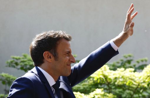 Emmanuel Macron bekommt eine zweite Amtszeit. Foto: Pool Reuters/AP//Gonzalo Fuentes