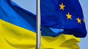 Die EU-Staaten haben sich auf Finanzierung von Waffen für die Ukraine geeinigt. Foto: dpa/Patrick Pleul