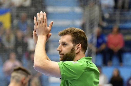 Julian Thomann steht bei Rimpar in der Verantwortung  – den  Coach verbindet einiges  mit dem Handballsport rund um Balingen. Foto: Eibner-Pressefoto/Augst