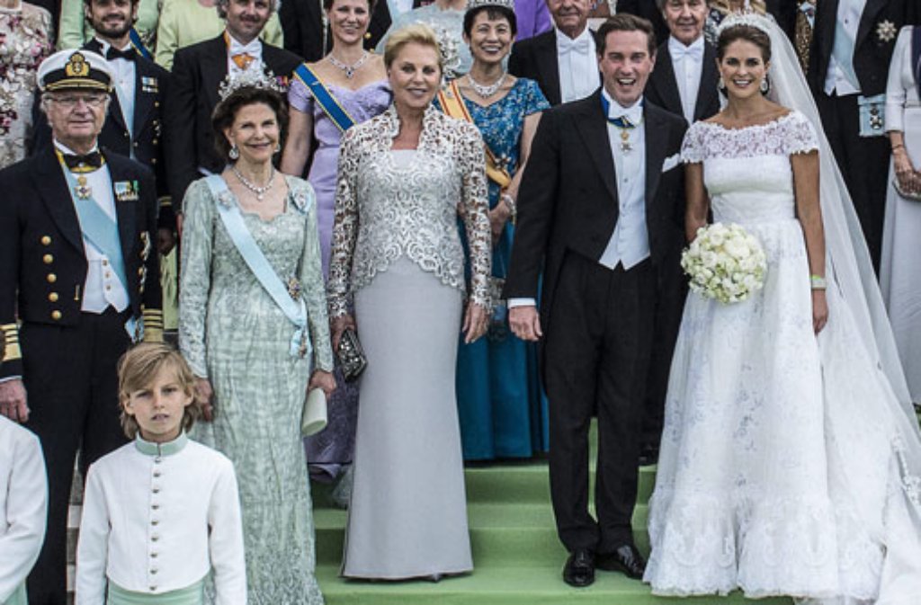 Eine teure Angelegenheit: Die Hochzeit von Schwedens Prinzessin Madeleine mit Chris ONeill. Foto: dpa