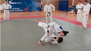 Katharina Menzzeigt Techniken: Judo-Vizeweltmeisterin zu Gast beim Judo Club Horb