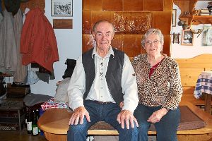 Auf ein interessantes Leben und 50 Jahre  Ehe blicken Oskar und Gerlinde Epting zurück. Foto: Hübner Foto: Schwarzwälder-Bote