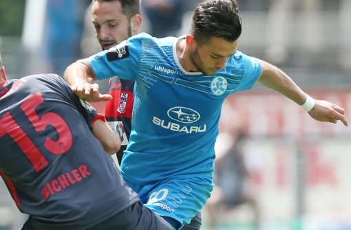 Kickers-Mittelfeldspieler Halimi wechselt zum FSV Mainz 05. Foto: Pressefoto Baumann