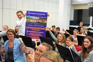 Die Musiker der Stadtharmonie Villingen freuen sich auf das Konzert am Samstag, 1. Dezember, im Franziskaner-Konzerthaus.  Foto: Stadtharmonie Foto: Schwarzwälder Bote