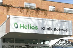 Die Helios Klinik Rottweil hebt die meisten Beschrankungen auf.Archiv- Foto: Schulz