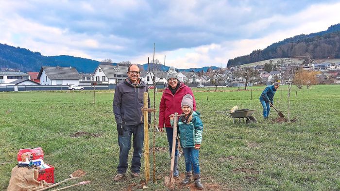 Bürgerinitiative vergibt Baumpatenschaften in Haslach