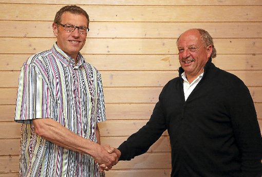 Eckard Lacher (links)  und  Peter Pfeffer. Foto: Haid Foto: Schwarzwälder-Bote