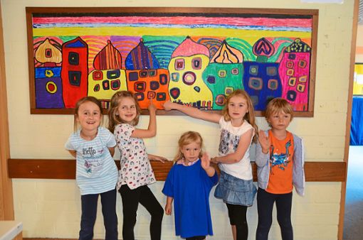 In den Ostelsheimer Kindergärten wird besonderer Wert auf kreative Aktivitäten gelegt.  Foto: Bausch Foto: Schwarzwälder Bote