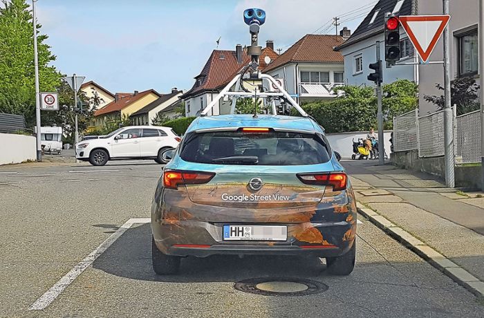 Auto in die Foto-Falle getappt: Google Street View ist unterwegs in Schwenningen