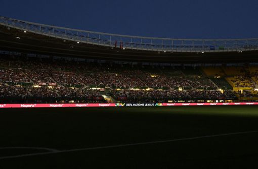 Es war ein kurioser Abend im Wiener Ernst-Happel-Stadion. Foto: dpa/Andreas Schaad