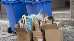 Müll auf Schramberger Lidl-Parkplatz entsorgt