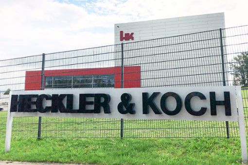 Der Firmensitz von Heckler & Koch in Oberndorf. Foto: von Dewitz