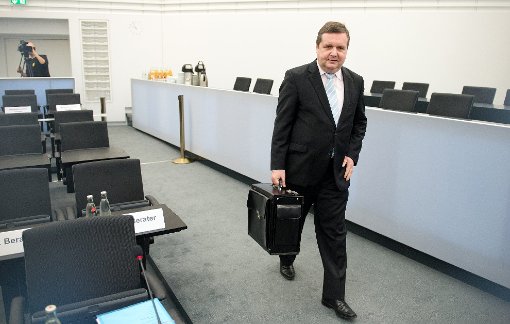 Vor dem Landgericht Stuttgart wird von Dienstag an die Klage von Stefan Mappus auf Schadenersatz gegen die Anwaltskanzlei Gleiss Lutz verhandelt.  Foto: dpa