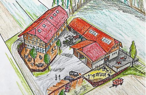 Monica und Meinrad Hemme wollen in Bieselsberg einen Bauernhof mit Gastronomie, Laden und Ferienwohnungen bauen. Foto: Monica Hemme