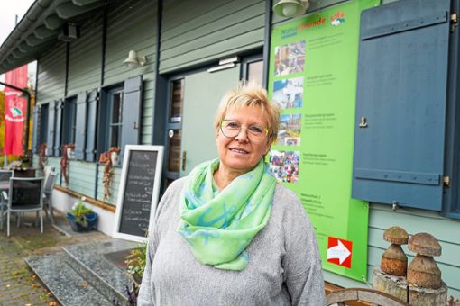 Sprachlos über den erneuten Lockdown in der Gastronomie ist Petra Geisler, Betreiberin des Naturfreundehaus in Nagold. Foto: Fritsch
