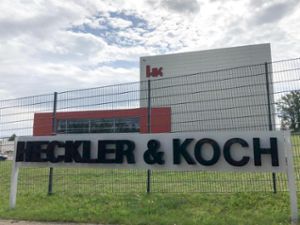 Der Umsatz bei Heckler & Koch kletterte um 12 Prozent auf 207,5 Millionen Euro. (Archivbild) Foto: Wolf von Dewitz/dpa