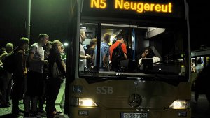 Wie fahren Bus und S-Bahn in Stuttgart?
