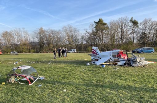 Das Flugzeug war beim Landeanflug abgestürzt. Foto: dpa/Schulz