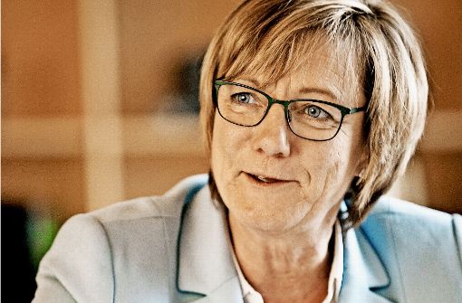 Das Regieren macht ihr Freude: Finanzministerin Edith SitzmannFoto:Lichtgut/Piechowski Foto:  