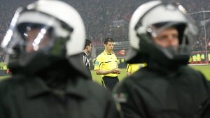 Hertha BSC spielte nur auf Bitten der Polizei weiter