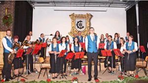 Mit einem abwechslungsreichen Konzert begeistert die Musikkapelle Gütenbach bei ihrem Jahreskonzert die Zuhörer. Foto: Stefan Heimpel