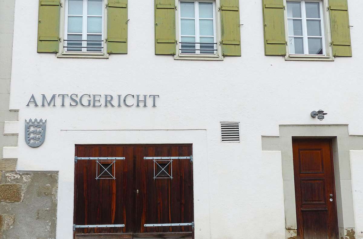 Im Horber Amtsgericht fand eine Verhandlung zu Kinderpornografie statt. Foto: Schneider
