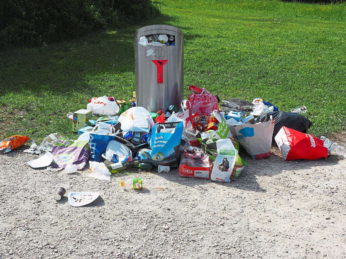 Möglichst viel Müll soll am 10. April gesammelt werden, damit die Stadt sauberer wird. Symbolfoto: Hans Braxmeier/Pixabay