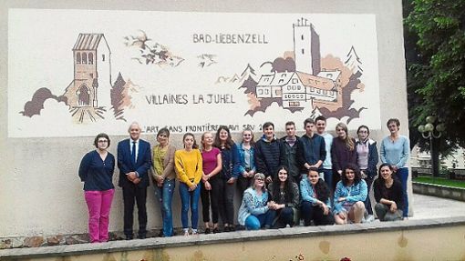 Die Bad Liebenzeller Schüler reisten für einige Tage in die französische Partnerstadt.  Foto: Schule Foto: Schwarzwälder Bote