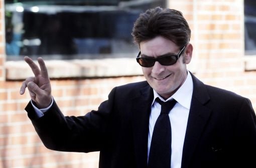 Charlie Sheen ist seinen Job bei Two and a Half Man los. Foto: dpa