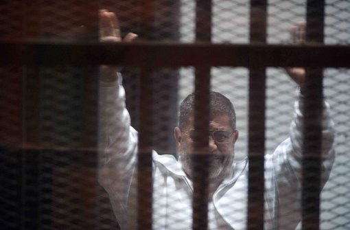 Ägyptens früherer Präsident Mohammed Mursi Foto: dpa