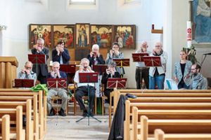 Die Hausener Mundharmoniker bereiten sich intensiv auf das Kirchenkonzert vor. Foto: Privat Foto: Schwarzwälder Bote
