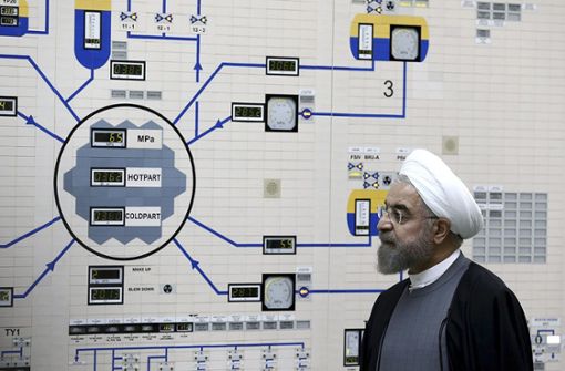 Auch Irans Präsident Rohani will das Atomprogramm fortführen. Foto: dpa/Mohammad Berno