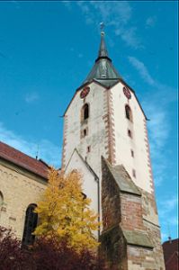 Die Sanierung des Kirchturms steht an. Foto: Hopp Foto: Schwarzwälder-Bote
