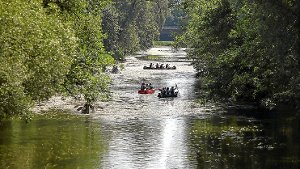 Anglern stinkt Kanu-Terror auf Donau