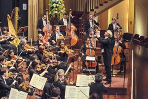 Die in Nagold bestens bekannte Baden-Badener Philharmonie wird unter ihrem Dirigenten Andreas Weiss  am 19. Januar  in der Stadthalle gastieren.  Foto: Philharmonie Foto: Schwarzwälder Bote