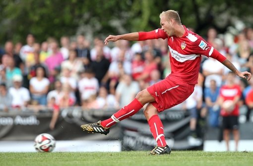 Bundesliga-Profi Raphael Holzhauser hat mit seinem 1:0 gegen Fortuna Köln den Grundstein für den 3:1-Erfolg des VfB Stuttgart II gelegt. (Archivbild) Foto: Pressefoto Baumann