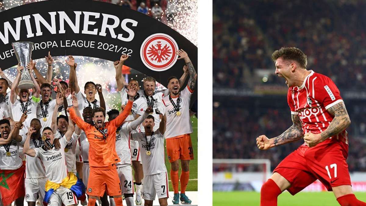 Vergleich mit Eintracht Frankfurt: Auf dem Weg zum Europa-League-Titel hat SC Freiburg beste Chancen