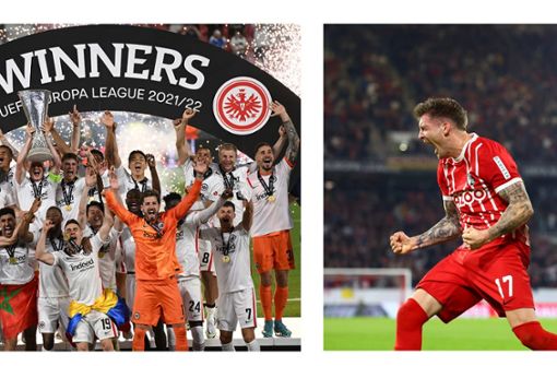 Eintracht Frankfurt ist im vergangenen Jahr der Coup gelungen. Kann der SC Freiburg ähnliches schaffen? Foto: Dedert/Weller/Montage Kieninger