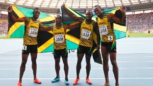 Usain Bolt holt mit der 4x100-Meter-Staffel drittes Sprint-Gold 