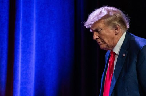 Ein Verfassungszusatz, der als Konsequenz aus dem amerikanischen Bürgerkrieg erlassen wurde, könnte Trump die Kandidatur kosten. Foto: AFP/Sergio Flores