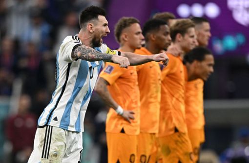 Lionel Messi machte ein überragendes Spiel Foto: AFP/PAUL ELLIS